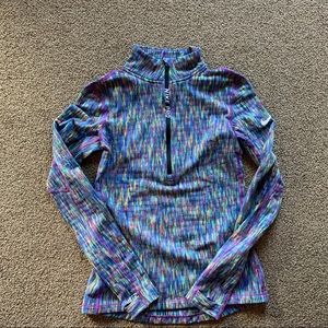 Nike pro hyperwarm half zip top